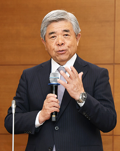 棚野新会長