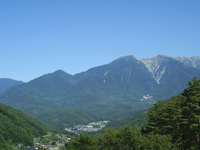 長野県上松町の風景の写真