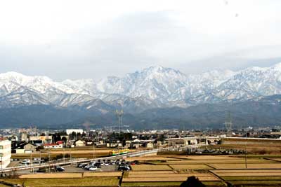 富山県舟橋村の風景写真