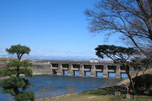 関宿水閘門の写真