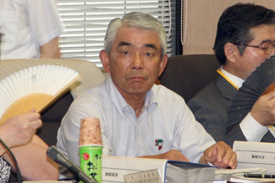 会議に出席した古木副会長の写真
