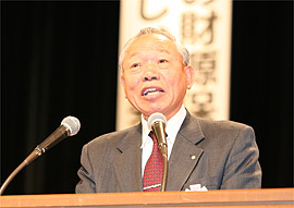 石原收副会長（香川県三木町長）の写真