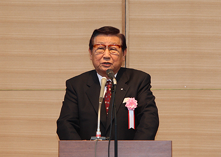 藤田博之全国市議会議長会会長（広島市議会議長） の写真