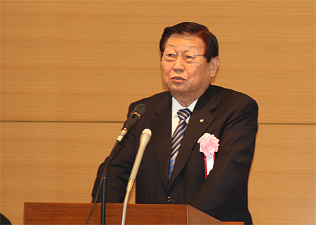 藤田博之全国市議会議長会会長の写真
