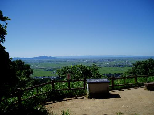 護摩堂山からの蒲原平野