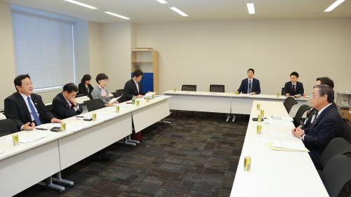 公明党総務部会ヒアリングに岩田副会長が出席