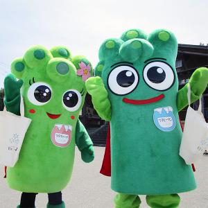 白い森観光大使 ワラビーマン・ワラヴィーナ