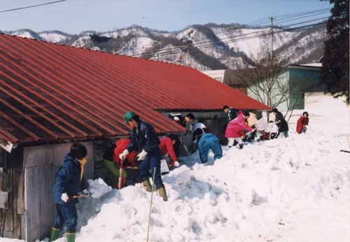 雪と共に歩む村づくりの写真