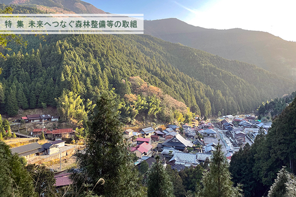 黒滝村風景（赤滝地区）