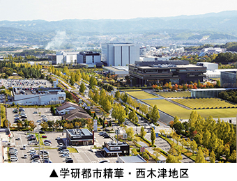 学研都市精華・西木津地区