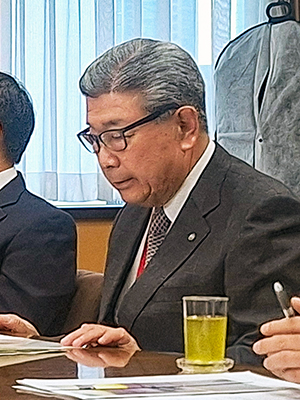 要請する吉田会長