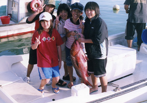 セカンドスクール漁業体験の写真
