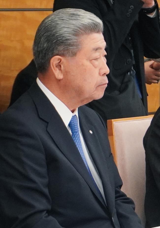 出席する吉田会長
