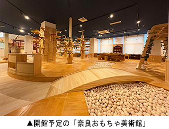 開館予定の「奈良おもちゃ美術館」