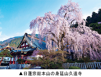 日蓮宗総本山の身延山久遠寺