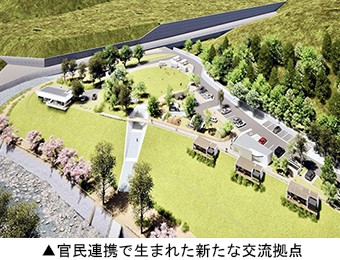 官民連携で生まれた新たな交流拠点