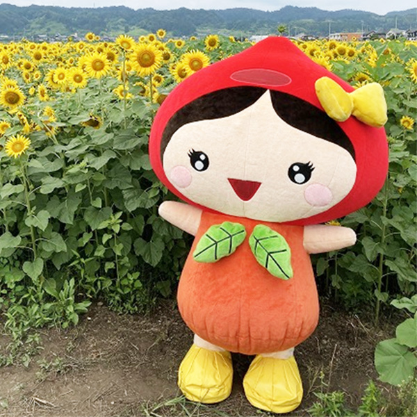 中山町PRキャラクター すもものしずくちゃん