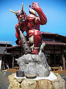 鬼のモニュメント 鬼王丸