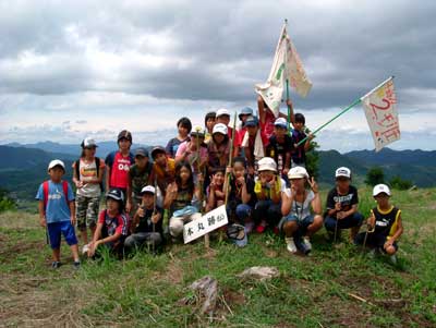 大分県玖珠町　子供たちの写真