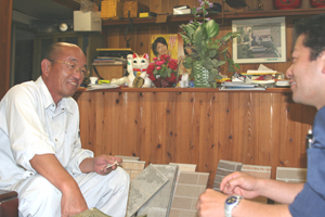 液肥利用推進協議会会長　今村氏の写真