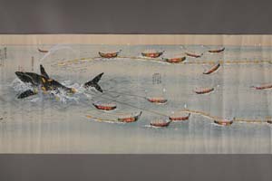 古式捕鯨絵巻の写真