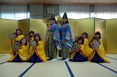 幸田の三河万歳の様子の写真