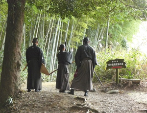 武士たちの写真