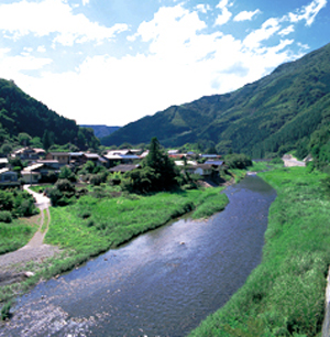 上野村の風景の写真