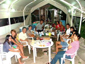 夏の新規移住者交流会の写真