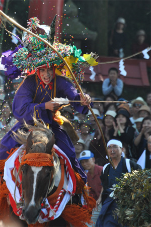 高山やぶさめ祭の写真