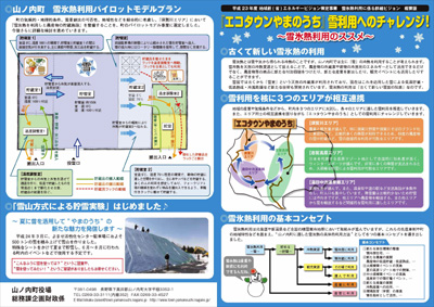 「雪氷熱利用に係る詳細ビジョン」の画像