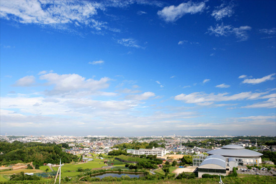 熊取町の町並みの様子の写真