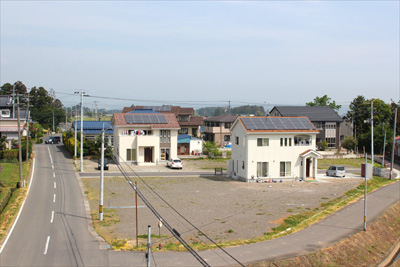 定住促進団地の様子の写真