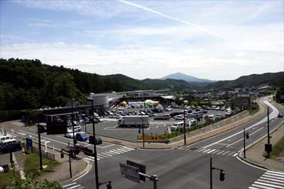 道の駅「石神の丘」の全景写真