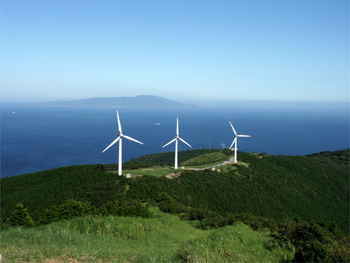 町営風車全景の写真