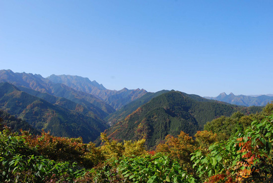 両神山の写真