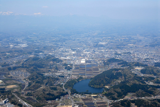 西郷村航空写真の写真