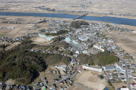 神崎町航空写真