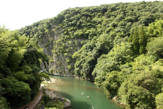 立神峡の写真