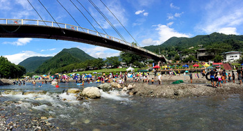 神流の涼の写真