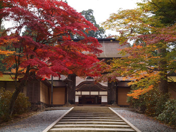 金剛峯寺山門の写真