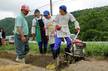 近江日野田舎体験の様子の写真