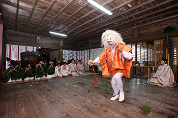 御田植祭の様子の写真