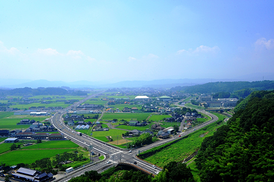 緑あふれる豊かな自然が魅力の鏡野町の写真