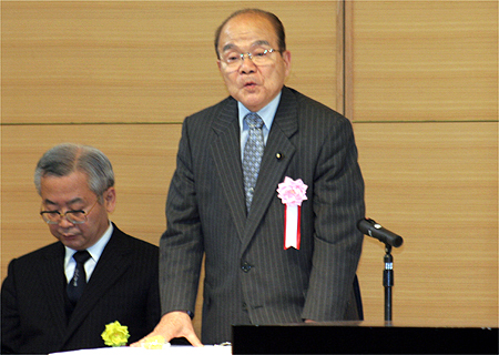 家元丈夫全国都道府県議会議長会会長の写真