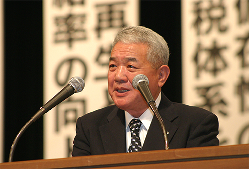 五軒家憲次副会長（徳島県海陽町長）