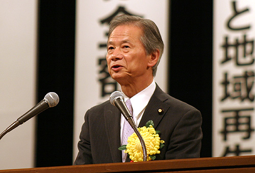 江田五月　参議院議長