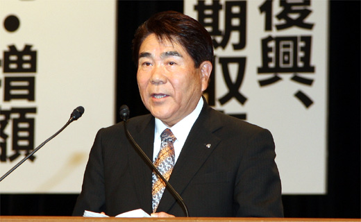 藤原忠彦　会長（長野県川上村長）