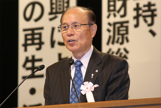 白石勝也　副会長（愛媛県松前町長）