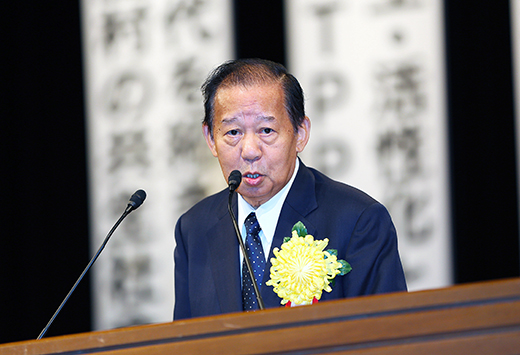 二階俊博　自由民主党幹事長